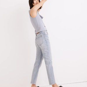 NWT Madewell High Rise Slim Boy Jeans